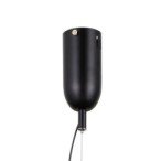 Pakabinamas šviestuvas Fuente LED 5W 3000K Matinė juoda, aukso (PND-34395-1-BK)