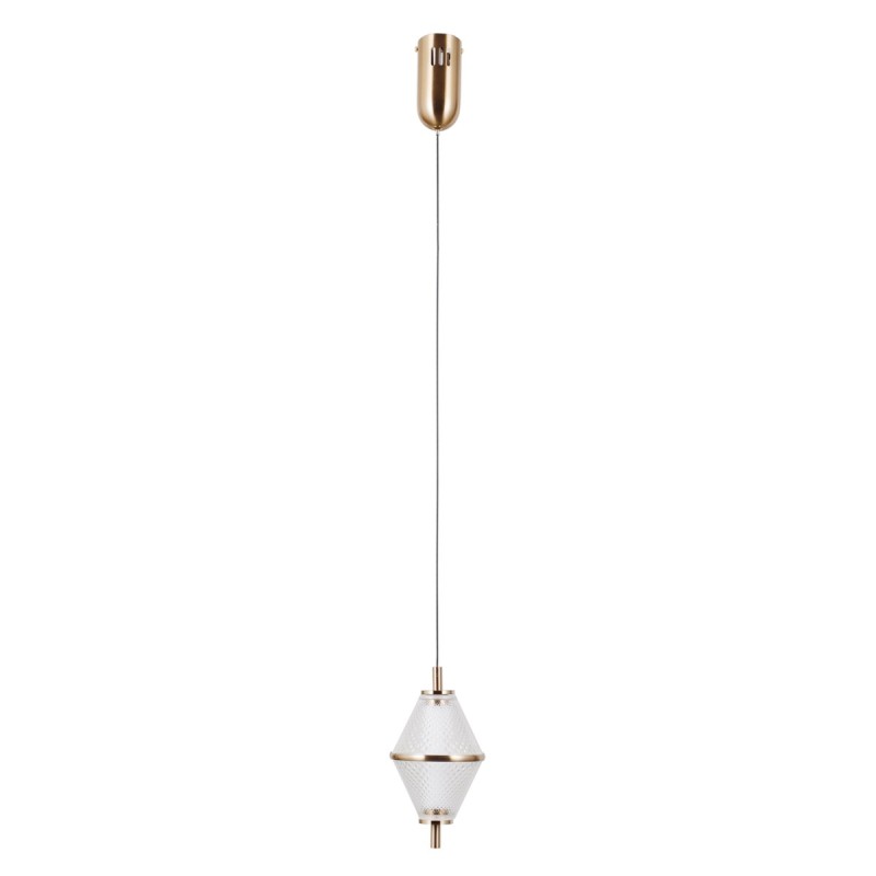 Pakabinamas šviestuvas Fuente LED 5W 3000K Aukso (PND-34395-1-HBR)