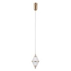 Pakabinamas šviestuvas Fuente LED 5W 3000K Aukso (PND-34395-1-HBR)