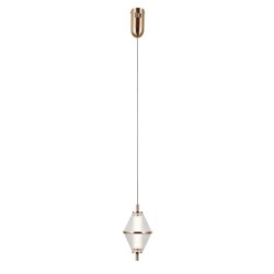 Pakabinamas šviestuvas Fuente LED 5W 3000K Aukso (PND-34395-1-HBR)