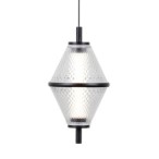 Pakabinamas šviestuvas Fuente LED 15W 3000K Matinė chromo (PND-34395-3-BK)