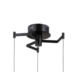 Pakabinamas šviestuvas Fuente LED 15W 3000K Matinė chromo (PND-34395-3-BK)