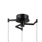 Pakabinamas šviestuvas Fuente LED 15W 3000K Matinė chromo (PND-34395-3-BK)
