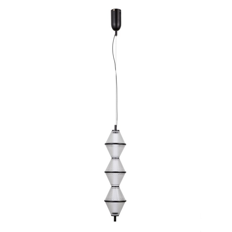 Pakabinamas šviestuvas Fuente LED 15W 3000K Matinė juoda (PND-34395-3V-BK)