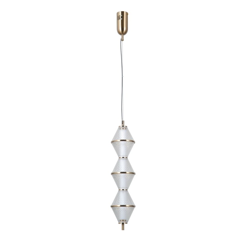 Pakabinamas šviestuvas Fuente LED 15W 3000K Aukso (PND-34395-3V-HBR)