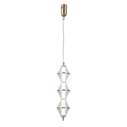 Pakabinamas šviestuvas Fuente LED 15W 3000K Aukso (PND-34395-3V-HBR)
