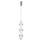 Pakabinamas šviestuvas Fuente LED 15W 3000K Aukso (PND-34395-3V-HBR)