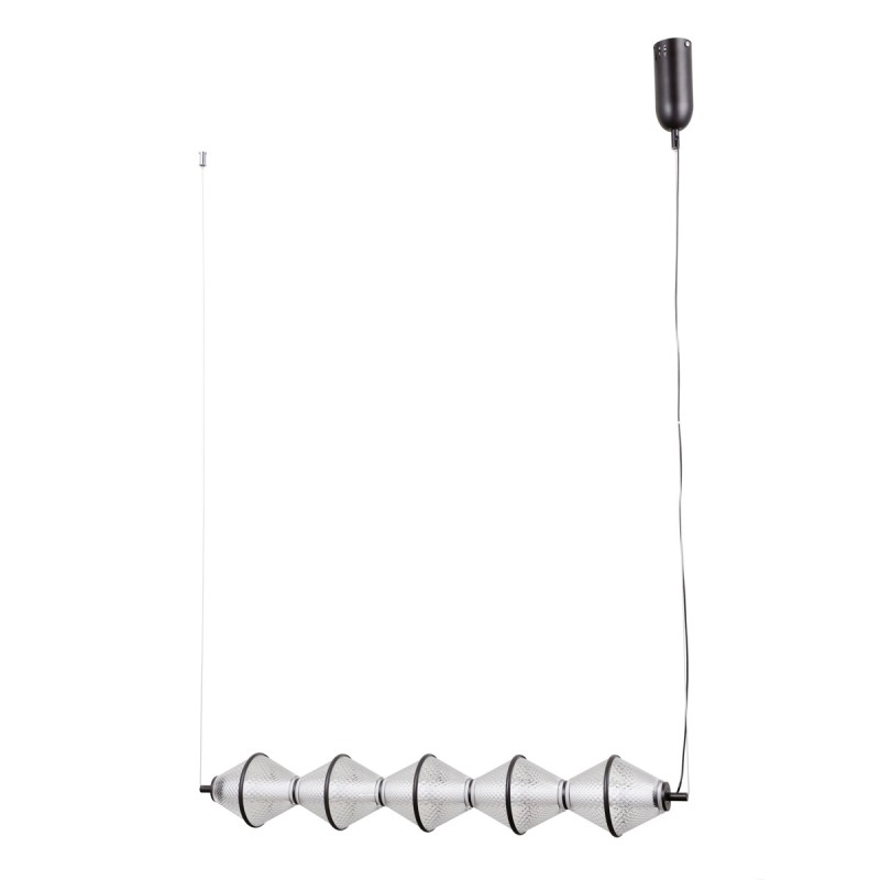 Pakabinamas šviestuvas Fuente LED 25W 3000K Matinė juoda (PND-34395-5-BK)
