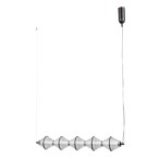 Pakabinamas šviestuvas Fuente LED 25W 3000K Matinė juoda (PND-34395-5-BK)