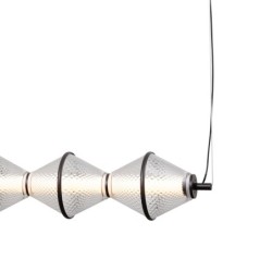 Pakabinamas šviestuvas Fuente LED 25W 3000K Matinė juoda (PND-34395-5-BK)