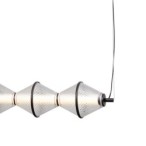 Pakabinamas šviestuvas Fuente LED 25W 3000K Matinė juoda (PND-34395-5-BK)