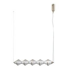 Pakabinamas šviestuvas Fuente LED 25W 3000K Aukso (PND-34395-5-HBR)