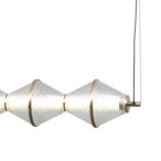Pakabinamas šviestuvas Fuente LED 25W 3000K Aukso (PND-34395-5-HBR)