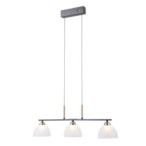 Pakabinamas šviestuvas Montiela LED 15W 3000K Matinė juoda, aukso (PND-34374-3-BK)