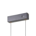 Pakabinamas šviestuvas Montiela LED 15W 3000K Matinė juoda, aukso (PND-34374-3-BK)