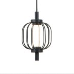 Pakabinamas šviestuvas Pedro LED 4W 3000K Matinė chromo (PND-34405-1-BK)