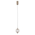 Pakabinamas šviestuvas Pedro LED 4W 3000K Aukso (PND-34405-1-HBR)