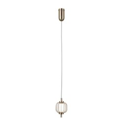 Pakabinamas šviestuvas Pedro LED 4W 3000K Aukso (PND-34405-1-HBR)
