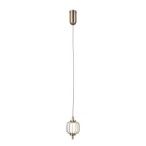 Pakabinamas šviestuvas Pedro LED 4W 3000K Aukso (PND-34405-1-HBR)