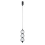 Pakabinamas šviestuvas Pedro LED 12W 3000K Matinė chromo (PND-34405-3V-BK)