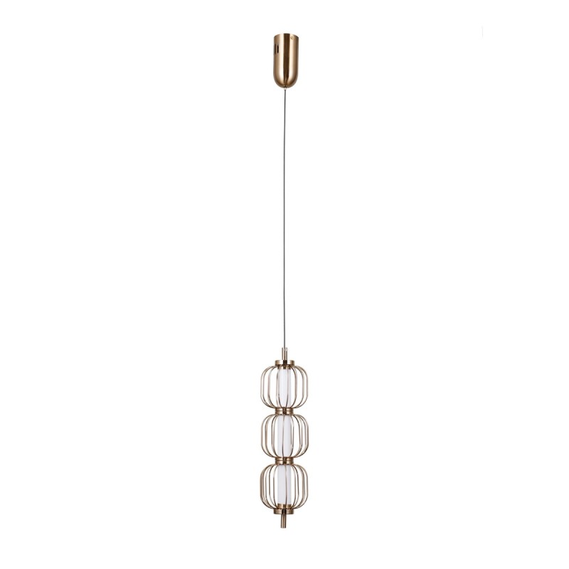 Pakabinamas šviestuvas Pedro LED 12W 3000K Aukso (PND-34405-3V-HBR)