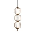 Pakabinamas šviestuvas Pedro LED 12W 3000K Aukso (PND-34405-3V-HBR)