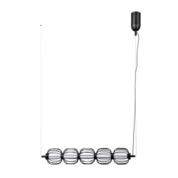 Pakabinamas šviestuvas Pedro LED 20W 3000K Matinė chromo (PND-34405-5-BK)