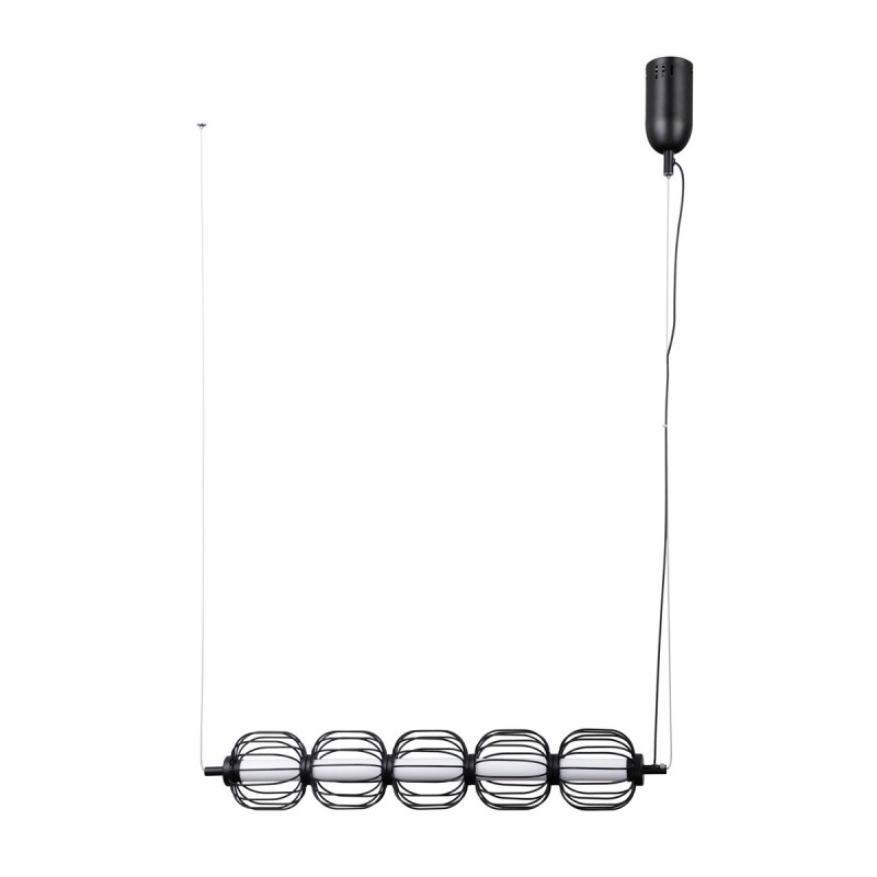 Pakabinamas šviestuvas Pedro LED 20W 3000K Matinė chromo (PND-34405-5-BK)