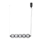 Pakabinamas šviestuvas Pedro LED 20W 3000K Matinė chromo (PND-34405-5-BK)