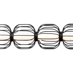 Pakabinamas šviestuvas Pedro LED 20W 3000K Matinė chromo (PND-34405-5-BK)