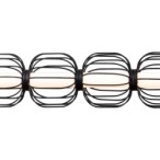 Pakabinamas šviestuvas Pedro LED 20W 3000K Matinė chromo (PND-34405-5-BK)