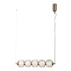 Pakabinamas šviestuvas Pedro LED 20W 3000K Aukso (PND-34405-5-HBR)