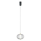 Pakabinamas šviestuvas Rabel LED 5W 3000K Matinė juoda (PND-344221-1-BK)
