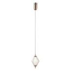 Pakabinamas šviestuvas Sevil LED 5W 3000K Aukso (PND-34403-1-HBR)