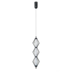 Pakabinamas šviestuvas Sevil LED 15W 3000K Matinė chromo (PND-34403-3V-BK)