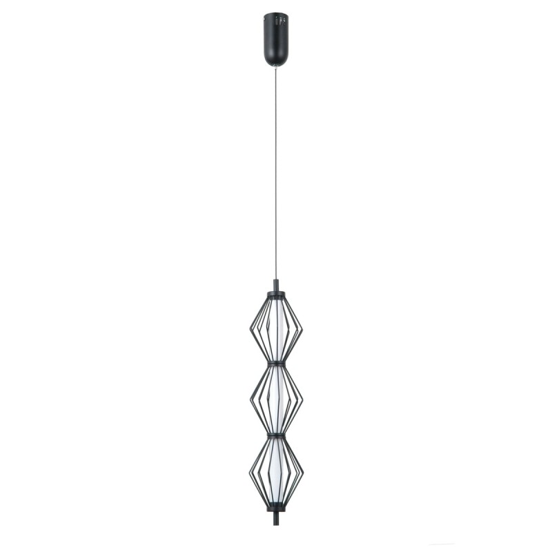 Pakabinamas šviestuvas Sevil LED 15W 3000K Matinė chromo (PND-34403-3V-BK)
