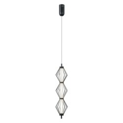 Pakabinamas šviestuvas Sevil LED 15W 3000K Matinė chromo (PND-34403-3V-BK)
