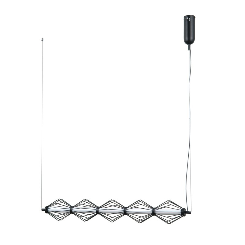 Pakabinamas šviestuvas Sevil LED 25W 3000K Matinė chromo (PND-34403-5-BK)