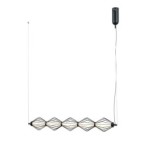 Pakabinamas šviestuvas Sevil LED 25W 3000K Matinė chromo (PND-34403-5-BK)