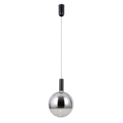 Pakabinamas šviestuvas Strela LED 5W 3000K Matinė juoda (PND-34378-1L-BK)