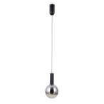 Pakabinamas šviestuvas Strela LED 5W 3000K Matinė juoda (PND-34378-1S-BK)