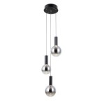 Pakabinamas šviestuvas Strela LED 15W 3000K Matinė juoda (PND-34378-3S-BK)