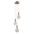 Pakabinamas šviestuvas Strela LED 15W 3000K Aukso (PND-34378-3S-HBR)