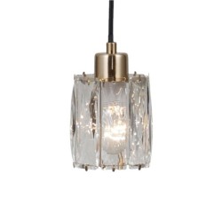 Pakabinamas šviestuvas Torno 3xE14 Aukso (PND-40813-3R-HBR)
