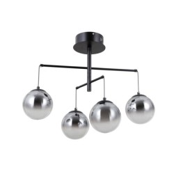 Pakabinamas šviestuvas Velada LED 20W 3000K Matinė juoda (PND-34381-4-BK)