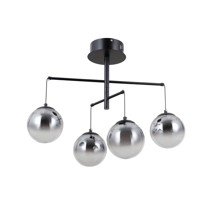Pakabinamas šviestuvas Velada LED 20W 3000K Matinė juoda (PND-34381-4-BK)