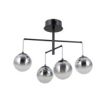 Pakabinamas šviestuvas Velada LED 20W 3000K Matinė juoda (PND-34381-4-BK)