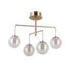 Pakabinamas šviestuvas Velada LED 20W 3000K Aukso (PND-34381-4-HBR)