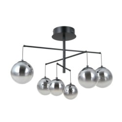 Pakabinamas šviestuvas Velada LED 30W 3000K Matinė juoda (PND-34381-6-BK)