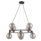 Pakabinamas šviestuvas Galvez 8xE14 Antikvarinė bronzos (PND-28622-8A)